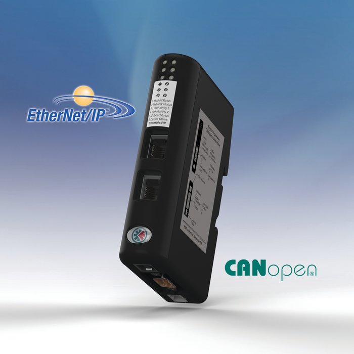 Koppeling van Ethernet/IP en CANopen netwerken met de nieuwe Anybus® X-gateway CANopen